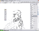 斬絵線画