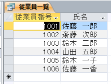 従業員一覧