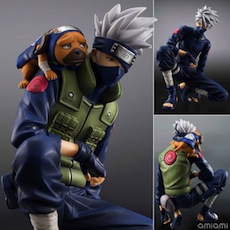 G.E.M.シリーズ NARUTO -ナルト- 疾風伝 はたけカカシ ver.弐 完成品フィギュア　メガハウス