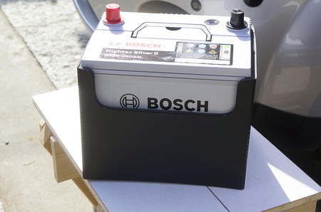 ボッシュ ハイテックシルバーII バッテリーに交換する