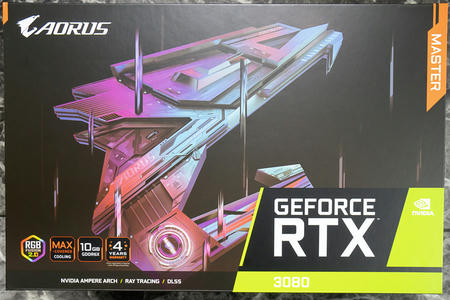 GIGABYTE AORUS GeForce RTX 3080 MASTER 10Gを買ってきました