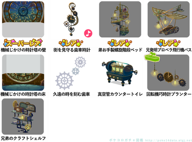ポケコロガチャ図鑑