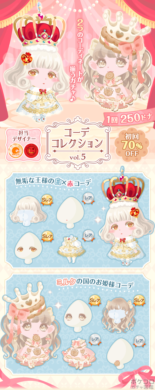 ポケコロガチャ図鑑