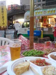 明るいうちからビール!
