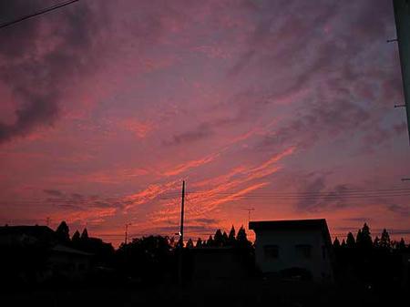夕焼け
