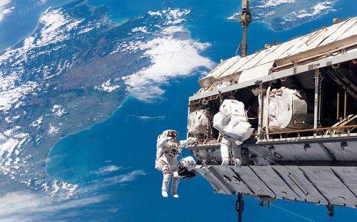 works for NASA 