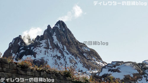 東京ディズニーシー 大雪の翌日に巨大ミッキー発見