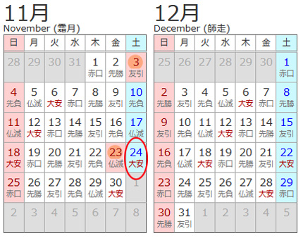 「1984年11月24日」をカレンダー