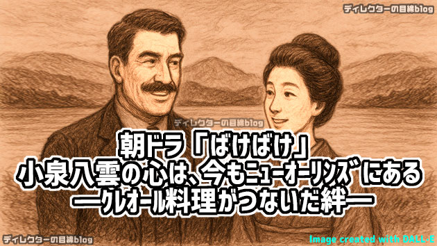 朝ドラ「ばけばけ」小泉八雲の心は、今もニューオーリンズにある ―クレオール料理がつないだ絆―
