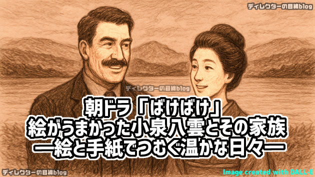 朝ドラ「ばけばけ」絵がうまかった小泉八雲とその家族 ―絵と手紙でつむぐ温かな日々―