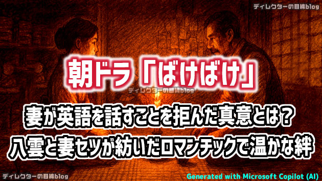 朝ドラ「ばけばけ」妻が英語を話すことを拒んだ真意とは？ 小泉八雲と妻セツが紡いだロマンチックで温かな絆