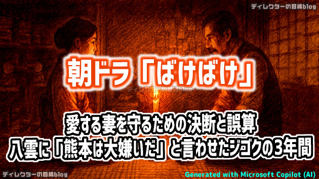 朝ドラ「ばけばけ」愛する妻を守るための決断と誤算～八雲に「熊本は大嫌いだ」と言わせたジゴクの3年間～
