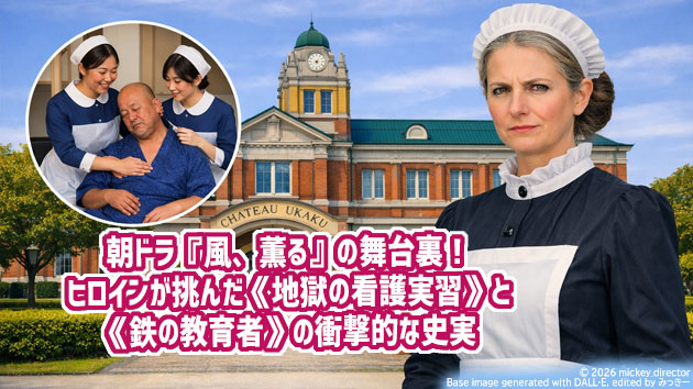 朝ドラ『風、薫る』の舞台裏！ヒロインが挑んだ《地獄の看護実習》と《鉄の教育者》の衝撃的な史実