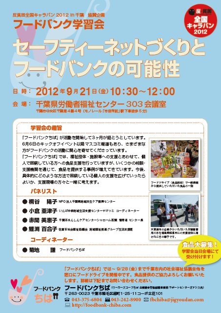 フードバンク学習会20120921