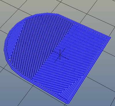 3Dプリンター,Slic3r,設定,方法,Repetier,使い方,Print settings,Infill,Top/bottom fill pattern,octagramspiral
