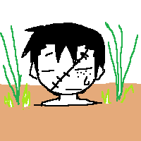 埋められた……