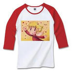 Cute Angel.8-3/4リブラグランTシャツ