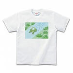 カッパ・キャラクターのプリントTシャツ(ホワイト)各種