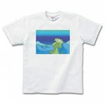 カッパ・キャラクターのプリントTシャツ(ホワイト)各種