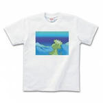 カッパ・キャラクターのプリントTシャツ(ホワイト)各種