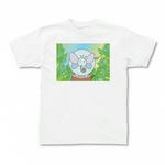 象・キャラクターのプリントTシャツ(ホワイト)各種