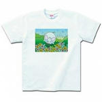 象・キャラクターのプリントTシャツ(ホワイト)各種