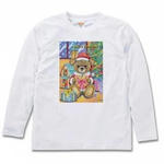 テディベアのクリスマス・長袖Tシャツ 他