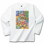 テディベアのクリスマス・長袖Tシャツ 他