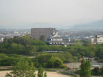 部屋からの長浜城