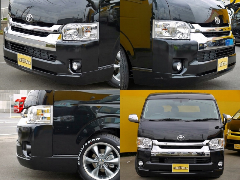 新車　ハイエース　外装　カスタム