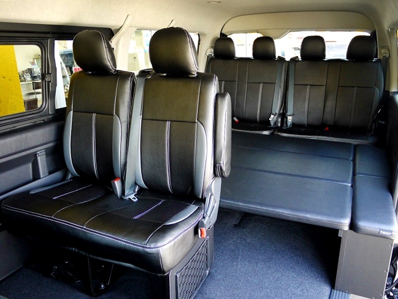 ハイエース　ＧＬ　シートカバー　ベッドキット