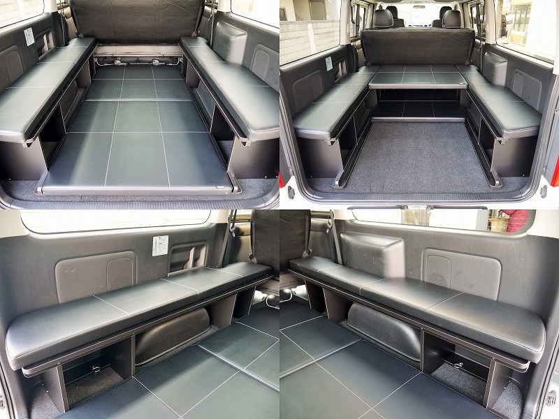 ４型ハイエース用　２００系　ベッドキット