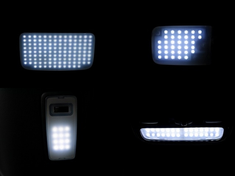 ハイエース２００　カスタムパーツ　ＬＥＤルームランプ