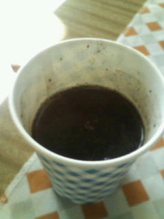 ドリップ入りコーヒー