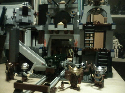 ドワーフの武器工場