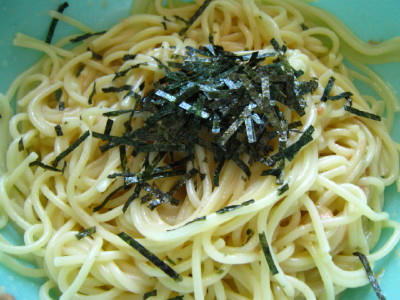 ツナしょうゆ風味パスタ