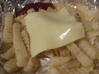 チーズフライドポテト