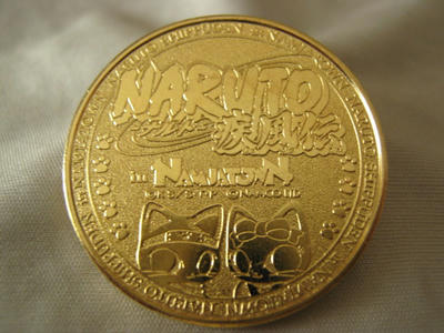 ナルトメダル　裏