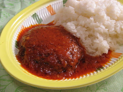 カリふわオーロラハンバーグ