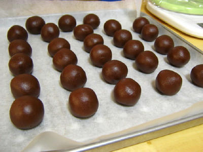 ガーナスノーボールクッキー