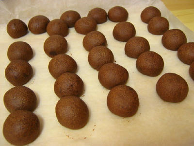 ガーナスノーボールクッキー