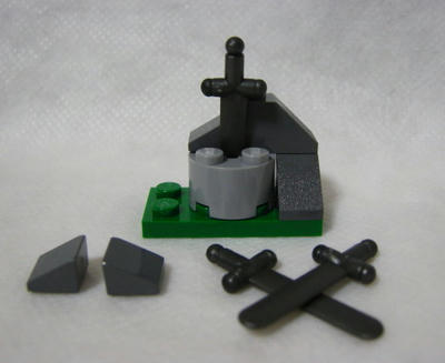 レゴ岩に刺さった剣