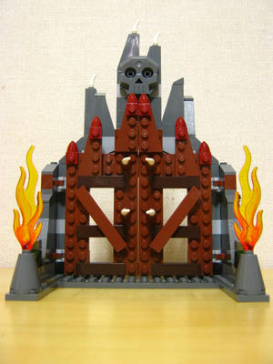 しにがみ大王の城：門