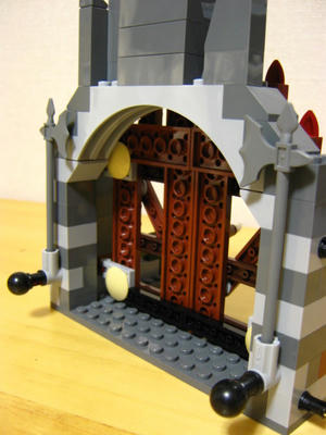 しにがみ大王の城：門