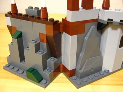 しにがみ大王の城：城壁