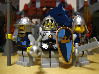 しにがみ大王の城：ミニフィグ