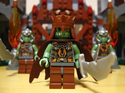 しにがみ大王の城：ミニフィグ