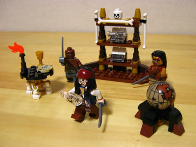 レゴ　パイレーツオブカリビアン　船長のキャビン　4191