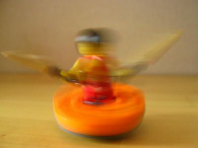 レゴ　ニャー　回る回るー！