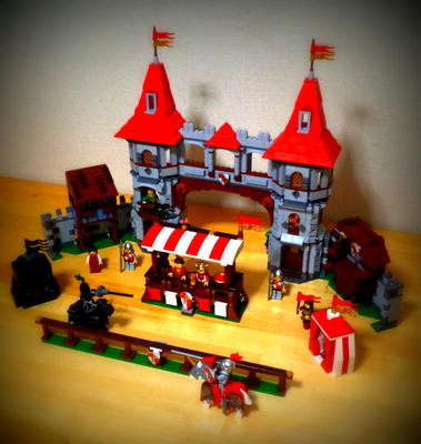 レゴキングダム馬上試合大会10223